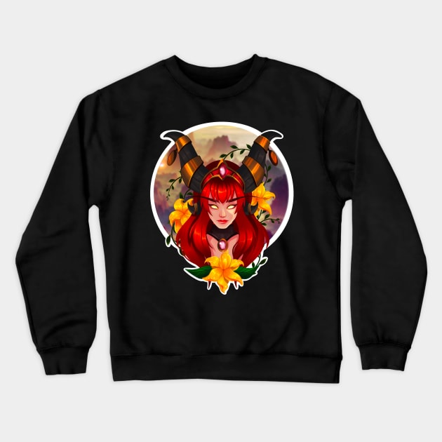 Alexstrasza the Life-Binder Crewneck Sweatshirt by ThamiArt